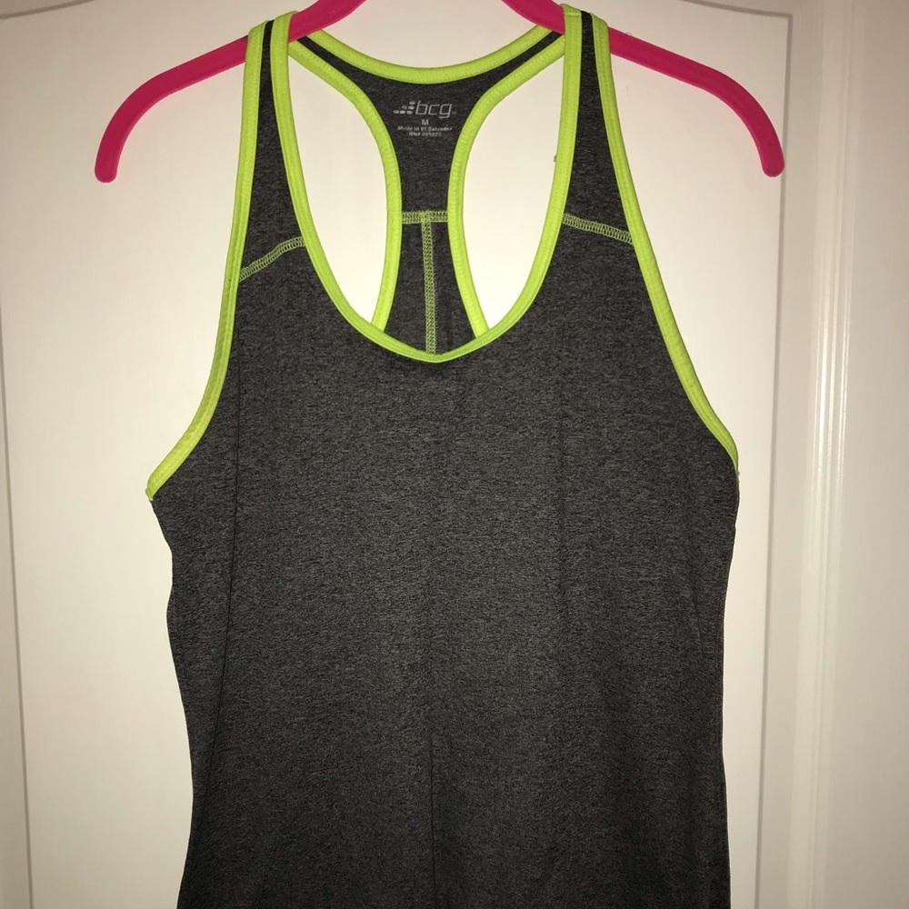 Bright/neon workout tank tops